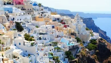 santorinni greece during daytime